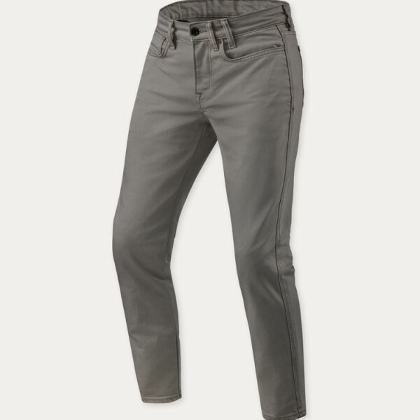 REVIT!  Jamison Slim Jeans Herren Schwarze Olive L32