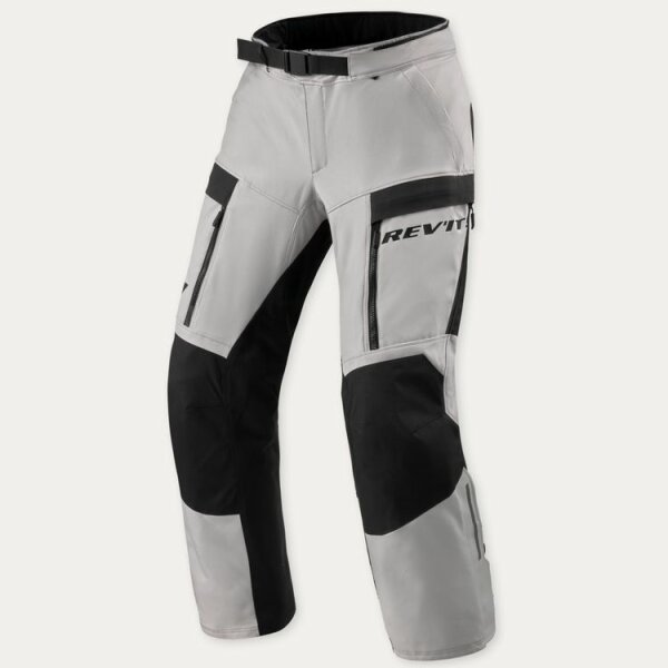 REVIT!  Herren Hose Offtrack 3 H2O Silber-Schwarz short
