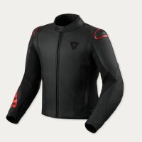 REVIT! Herren Jacke Quadratic Schwarz-Neon Rot