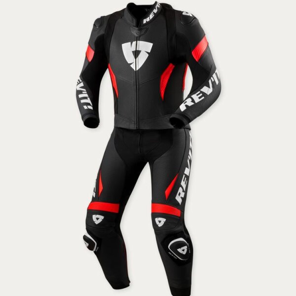 REVIT! Herren Kombi Argon 3 Schwarz-Neon Rot standard