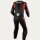REVIT! Herren Einteilige Lederkombi Argon 3 Schwarz-Neon Rot standard