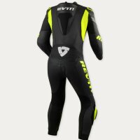 REVIT! Herren Einteilige Lederkombi Argon 3 Schwarz-Neon Gelb standard