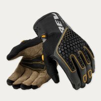 REVIT! Handschuhe Herren Mangrove 2 Schwarz-Ockergelb