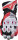 Five Gloves Handschuh RFX1 Evo    weiss-rot fluo