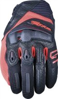 Five Gloves Handschuhe RS1     schwarz-rot fluo