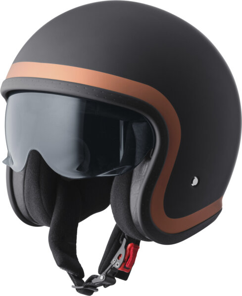gms Jethelm Ride matt schwarz-bronze