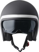 gms Jethelm Ride  matt schwarz-weiß