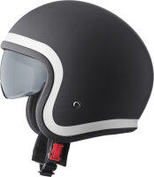 gms Jethelm Ride matt schwarz-weiss