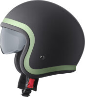 gms Jethelm Ride matt schwarz-grün