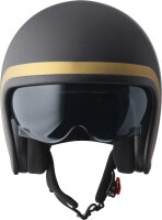 gms Jethelm Ride  matt schwarz-gold