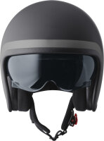gms Jethelm Ride matt schwarz-grau