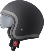 gms Jethelm Ride matt schwarz-grau