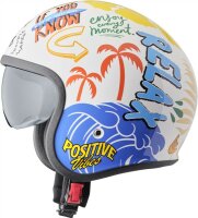 gms Jethelm Ride & Surf weiss-gelb-blau summer vibes