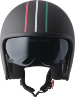 gms Jethelm Ride in Italy schwarz-rot-weiss-grün italy