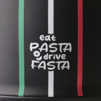 gms Jethelm Ride in Italy schwarz-rot-weiss-grün italy