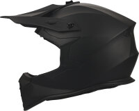 gms Motocrosshelm Fortis schwarz-matt