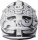 gms Motocrosshelm Fortis Graffi matt schwarz-weiss