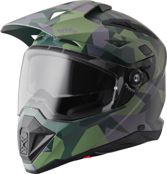 gms Adventus Camo matt grün-schwarz