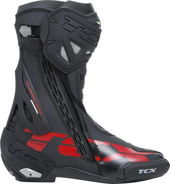 TCX Stiefel RT-Race NGRR schwarz-grau-rot