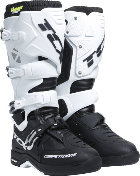 TCX Stiefel COMP EVO 2 MICHELIN, schwarz-weiss,
