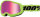 100% Strata 2 Junior Goggle Neon Yellow - Mirror Pink Lens gelb-gelb fluo