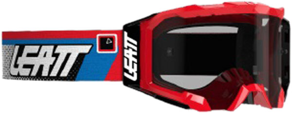 Leatt Goggle Velocity 5.5 Red Light Grey 58% rot-hellgrau