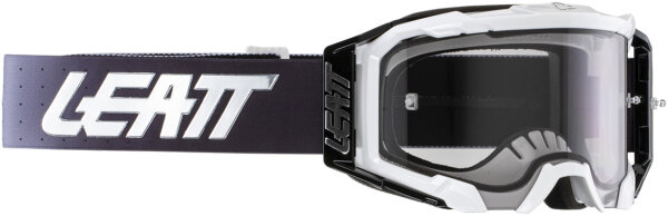 Leatt Goggle Velocity 5.5 White Light Grey 58% weiss-hellgrau