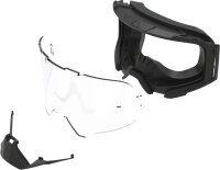 Leatt Goggle Velocity 4.5 Red Light Grey 58% hellgrau