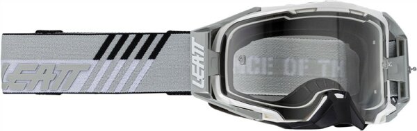 Leatt Goggle Velocity 6.5 Photochromic White Clear Adaptive 37-87 weiss-transparent