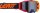 Leatt Goggle Velocity 6.5 Cryztal Iriz Flame Platinum 30 VLT blau-orange
