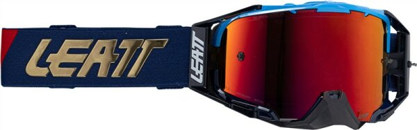 Leatt Goggle Velocity 6.5 Cryztal Iriz Royal Fuchsia 22 VLT blau