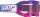 Leatt Goggle Velocity 4.5 Purple Clear 83 VLT violett