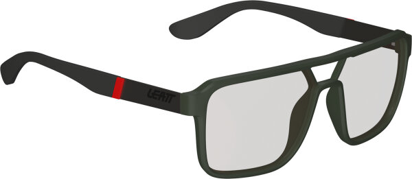 Leatt Sunglasses TheViz Pyrenees Satin Green Polarized Brown/Silve grün