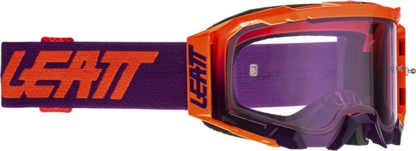 Leatt Goggle Velocity 5.5 Iriz neon orange/purple violett-rot