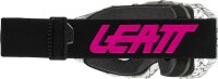 Leatt Goggle Velocity 6.5 Bones schwarz-weiss-pink