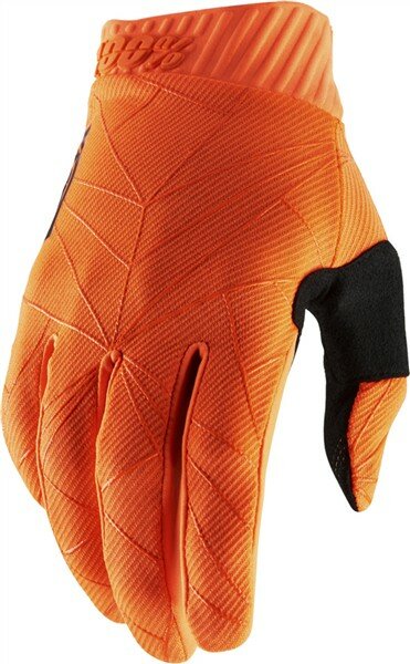 100% Handschuh Ridefit Fluo Orange/schw.