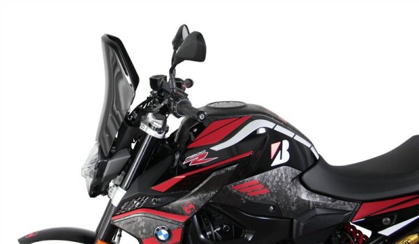 CBR 600 RR - Originalformscheibe "O" 2003-2004 rauchgrau