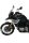 CBR 1000 RR - Racingscheibe "R" 2004-2007 rauchgrau