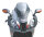 S1000 RR /HP4 - Racingscheibe "R" -2014 schwarz