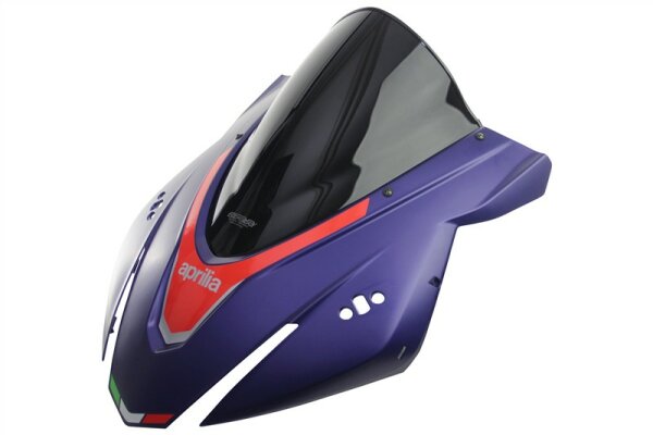 M1000 RR - Racingscheibe "RM" 2023-2024 schwarz
