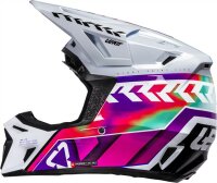 Leatt Helmet Kit Moto 8.5 V26 pinata teal weiss-pink-türkis