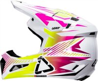 Leatt Helmet Kit Moto 3.5 V26 weiss-pink-gelb