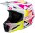Leatt Helmet Kit Moto 3.5 V26 weiss-pink-gelb