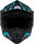 iXS Motocrosshelm iXS363 2.0 matt schwarz-petrol-rot