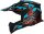 iXS Motocrosshelm iXS363 2.0 matt schwarz-petrol-rot