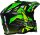 iXS Motocrosshelm iXS363 2.0 matt schwarz-gelb fluo-grün fluo