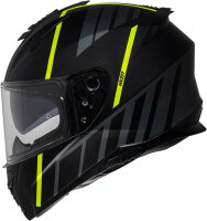 iXS Integralhelm iXS217 2.0 matt schwarz-gelb fluo