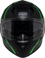iXS Integralhelm iXS217 2.0 matt schwarz-grün fluo