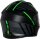 iXS Integralhelm iXS217 2.0 matt schwarz-grün fluo