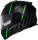 iXS Integralhelm iXS217 2.0 matt schwarz-grün fluo